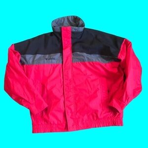 Columbia Red and Black Performance Jacket